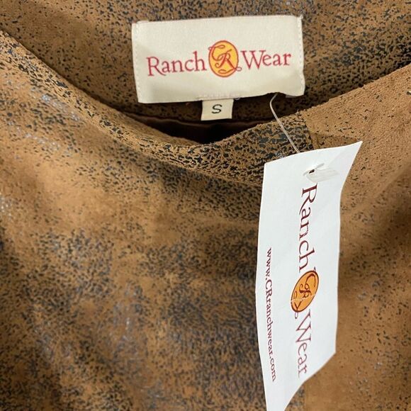 NWT Ranch Wear Faux Leather Skirt - Picture 9 of 10